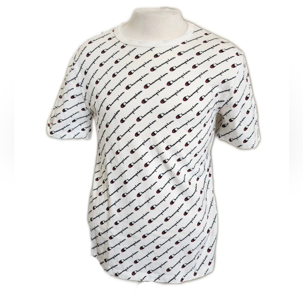 5/$55 Champion men's Medium logo tee t-shirt